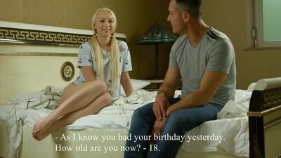 Hot and Horny Blonde Zoya Blowing Hard