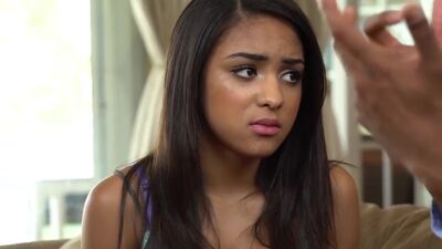 Young latina babe drilled relentlessly by BBC in taboo plow