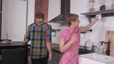 Petite gal loves stranger dick