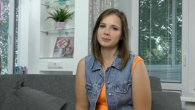 She came to Virgin Casting right from School! Virginity Confirmation And...