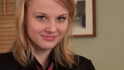 Sexy Samantha Blonde Virgin Hot Schoolgirl