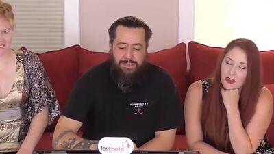 LOSTBETSGAMES - Sharing Is Caring    Wife Plays Stripper Games with Her Husband and Best Friend