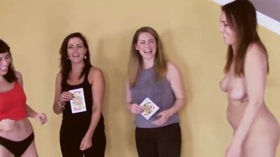LOSTBETSGAMES - 4 Hotties with Spectacular bodies Take it all Off