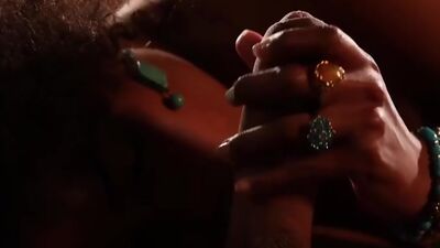 XXX SINFUL - Exotic ebony pounded after slow and passionate foreplay