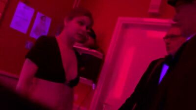 RED LIGHT SEX TRIPS - Hungry Amsterdam slut eating cock