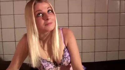 RED LIGHT SEX TRIPS - Real blonde whore deepthroating tourist