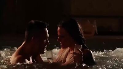 XXX SINFUL - Wet and busty temptress has passionate missionary in pool