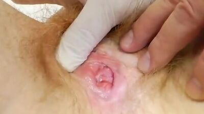 Wifey gyno with a redhead strumpet