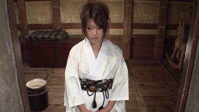 Cute Asian babe gets caught masturbating