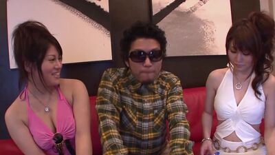 Two Japanese models have some lesbian fun with toys