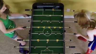 LOSTBETSGAMES - Strip Foosball has never looked so damn Hot
