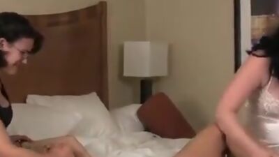 LOSTBETSGAMES - No Sound: Danielle, Penny and Samantha playing Strip Rock-Paper-Scissors (HD)