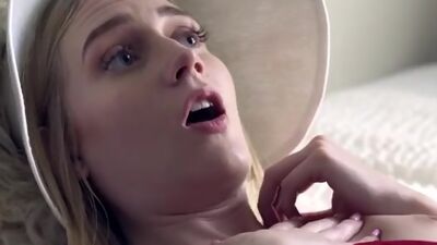 New handmaiden Emma Starletto experiences her first ceremony with a hard cock buried inside her until she gets creampied2