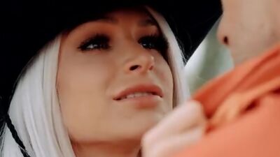 Hot blonde babe Ashe seduces Jesse in the ultimate showdown where she uses her body to lure him into false intimacy2