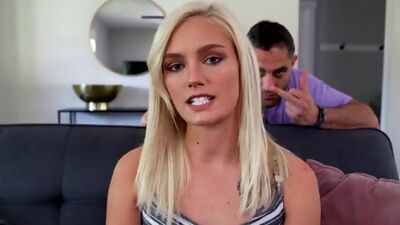 Princess wannabe Winter Bell hops in the sack with her stepbrother when he offers to teach her how to fuck like a pro