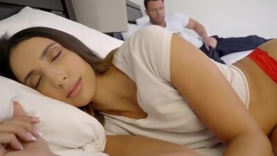 Stunning Angelica Cruz stumbles onto her stepbrothers dick so why not go ahead and satisfy her trimmed pussy riding it