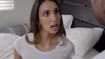 Stunning Angelica Cruz stumbles onto her stepbrothers dick so why not go ahead and satisfy her trimmed pussy riding it