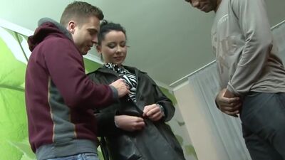 Cum Craving Cuckold Hardcore Interracial Fucking his Girlfriend