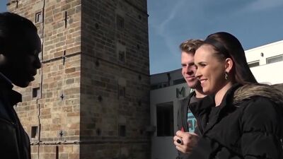 Please Fuck my Wife - Interracial Sex Hard Fuck for Wife Swaps Cum Hubby