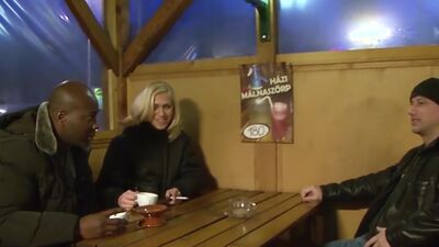 Invited a Stranger to Fuck my Wife and Feed her Cum from Big Black Cock