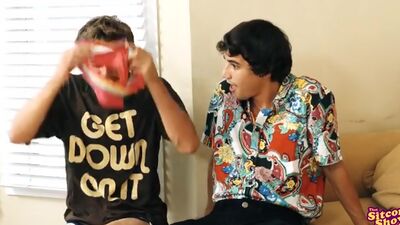 Sexy blonde Laurie Foreman seduces sucks and fucks three guys to assert her dominance as the households queen slut