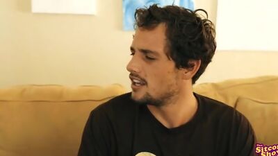 Sexy blonde Laurie Foreman seduces sucks and fucks three guys to assert her dominance as the households queen slut