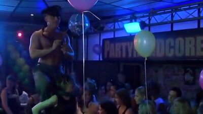 Devilish and wild orgy party