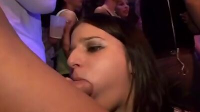 Devilish and wild orgy party