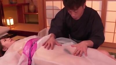Erotic massage ends with heavy fucking for Yui Nishikawa