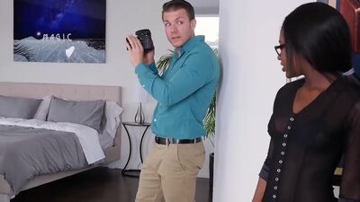 Black Cooch On Camera