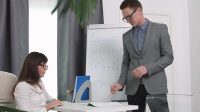 Hard slurping fuck for an A