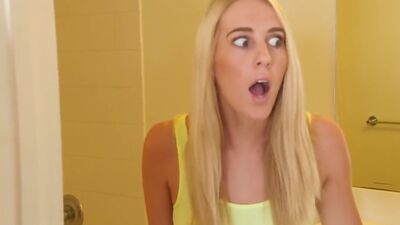 Cock is a lesson for step-sis