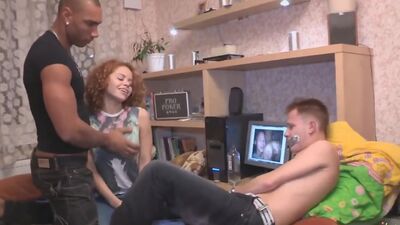 Interracial cuckold reality