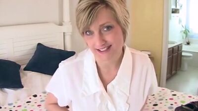 Mature Big Tits Mom Butter Massage so Hot Summer