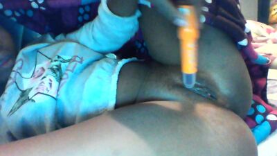 masturbating using a marker