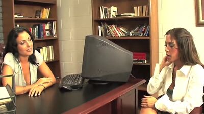 Capri Cavanni and Zoey Holloway Fuck