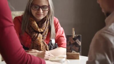 Petite nerdy chick loves sex