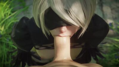 NieR: Automata 2B x 9S 3D Porn Game Best Sex Compilation