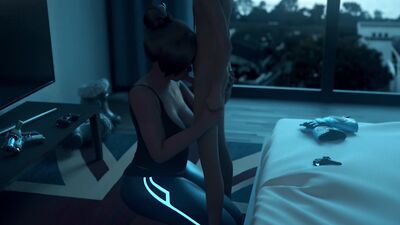 Overwatch 3D Naughty Heroes Sucking a Huge Thick Dick