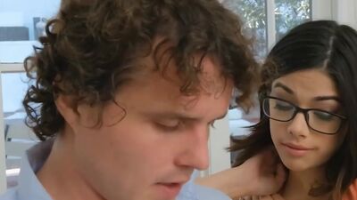 NAUGHTY AMERICA - Student Harmony Wonder Takes a Tutors Educated Creampie