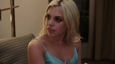 NAUGHTY AMERICA - Tonights Girlfriend Allie Nicole dresses in naughty lingerie for client