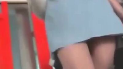 Subway Upskirt Sexy NYC Party Girls