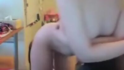 Webcam Teen Girl Getting Naked Showing Her Tits And Pink Nipples