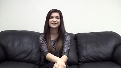 BACKROOM CASTING COUCH - Teen Anal Creampie Casting