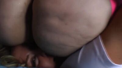 BURNING ANGEL - Face sitting babe fingers (Angel Piaff)