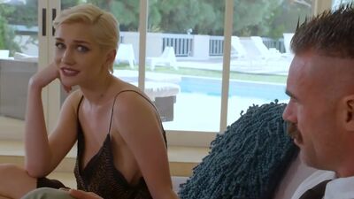 NAUGHTY AMERICA - Skye Blue takes a trip to her fiances ex-bosses house