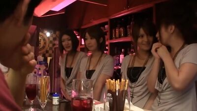 Girls from the night club are very naughty