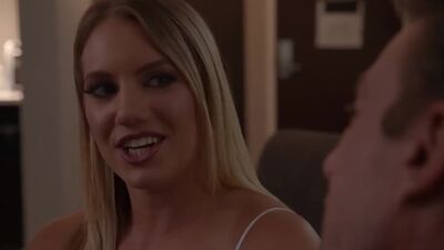 NAUGHTY AMERICA - Tonights Girlfriend  - Candice Dare lets her Pilot client take control during their sex session