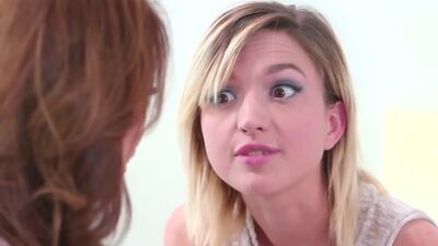 MOMMYS GIRLS - Teens and stepmom eat out