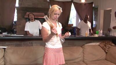 DEVILS FILM - Interracially Banged Teen Riding Black Cocks